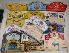 Morgan MG Classic Car Club Window Display Banners Signs - worldwide club show display signs a