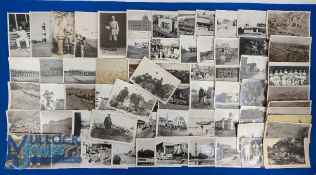 Period India Tibet Postcard Collection, real photograph and printed cards with 3 unusual Tibbet '