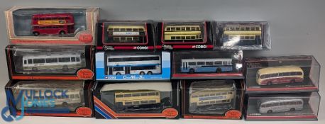 Corgi Collection of original Omnibus 1:76 Scale Buses and Coaches, plus a Corgi limited edition