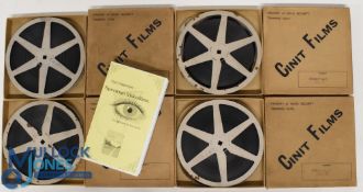 Ministry of Home Security Training 16mm Film Reels on first aid - all have been later added to a VHS