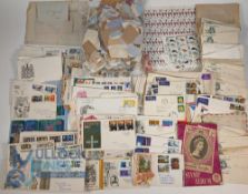 Postage Stamps and Postal History. To include FDC, Stamps, 2 full sheets of 1966 England Winners