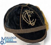 1890s? Crompton FC, Oldham Rugby Honours Cap: Carrying considerable age, good to outer but grubby