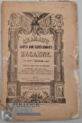 Edgar Alan Poe - Graham's Lady's and Gentleman's Magazine, December 1843. A rare copy of this