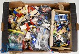 2x Boxes of Lego - to include #46 Lego magazines of Star Wars, City, Friends, Ninjargo, Minecraft,