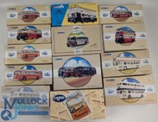Corgi Buses Coaches Die Cast Commercial & Classics Models, a good clean collection with model Nos