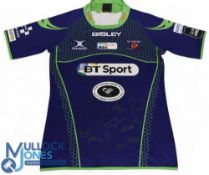 Quirky! Welsh Assembly XV v WRU President's XV Rugby Jersey: Spare Assembly issue Dragons fully-