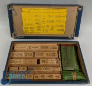 Simplex Accident Reporter Rubber Stamp Set, stamp pad and ink, for making accurate reports on road