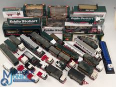 Eddie Stobart Lorries, Wagons, Trucks Corgi and a few by Atlas. Large collection with some empty