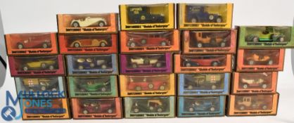 Matchbox Models of Yesteryear to include 1973 issues Y5, Y13, Y3, Y11, Y4, Y1, Y6, Y17, Y8, Y14,