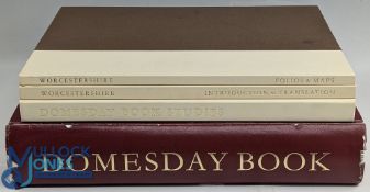 Domesday book: Electo Historical Editions Version, for Worcestershire comprising folios and maps,