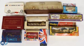 Royal related Diecast Models. To include 111 Dinky Cinderella's Coach, 1977 Silver Jubilee State