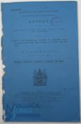 Doncaster - Cadeby Main Colliery Disaster 1912: Official Report into two explosions on 9th July,