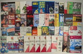 Football Rugby Collection of Programmes, Books, scarves, collectables a mixed box in need of