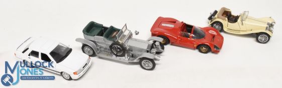 Large Scale Cars, to include Jouef Evolution Ferrari 330, Franklin Mint 1907 Rolls Royce, 1938