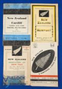 1953-4 v SE Wales Sides v New Zealand Rugby Programmes etc (5): Big games at Cardiff, Newport,