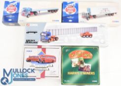 Corgi Heavy Haulage Die Cast Models, to include R Dunkley Man tractor 76802, Corgi Kings of the Road