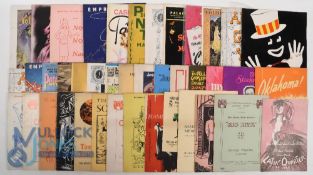 Theatre Programme Collection c1920-1970: to include British Theatre Companies, French Theatre with a