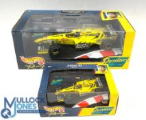Hotwheels Jordan Grand Prix Mugen Honda 199 Launch Version Damon Hill 1:18 Scale together with 1: