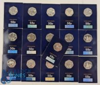 Change Checker 50p Coin Collection. 2022 Harry Potter x4, Hogwarts Express x6, Pride x2 and 2023