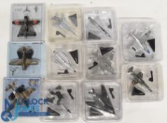 Military Planes 1:100 scale aeroplane group, to include Stealth, Mig-23, Mirage 2000, Starfighter