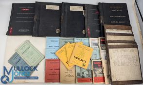 Huddersfield Trolley Bus Coach Collection, to include 5 Huddersfield trolleybuses spare parts and