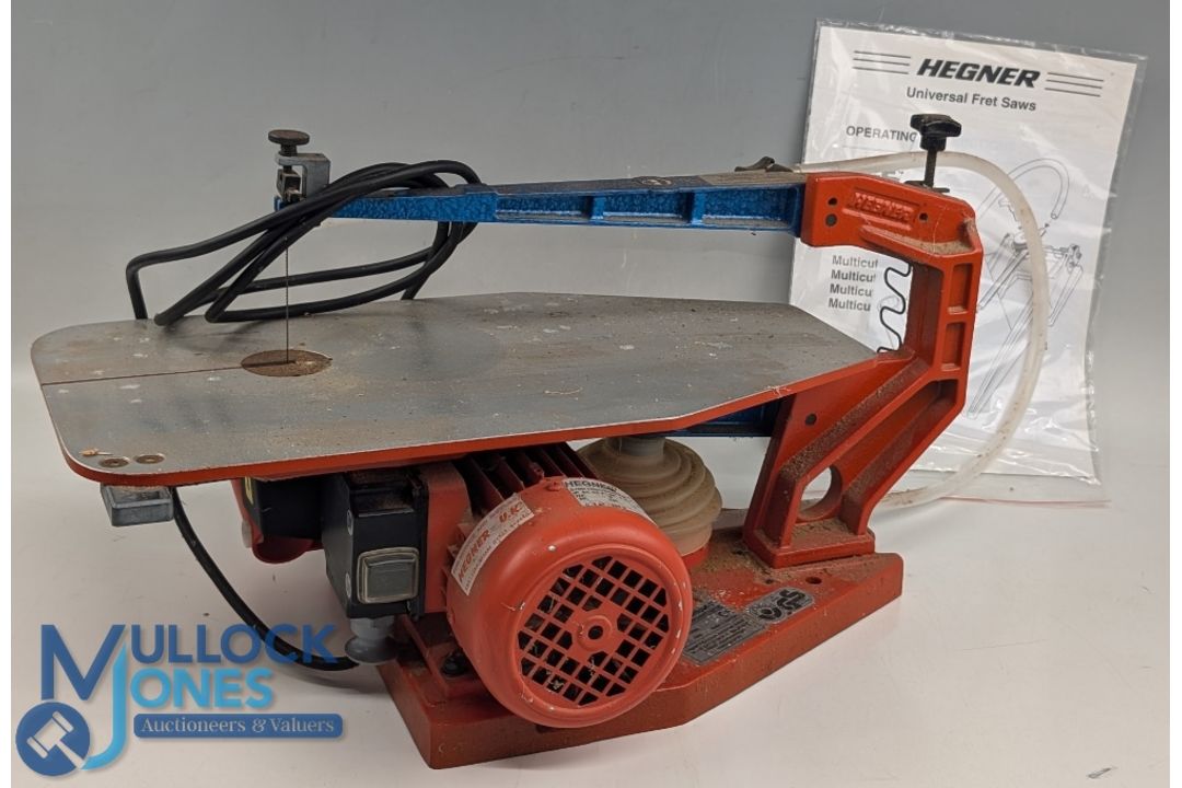 Hegner Multicut - 1 Fret Saw, comes with instructions in good used condition