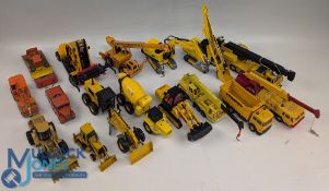 Construction Die Cast Models; Lorry, Truck, Earthmovers - Matchbox, Lesney Siku, Corgi, a good