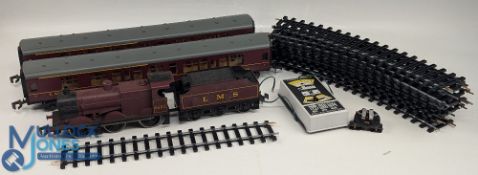 Lima O Gauge Train Set, Including an LMS Class 4F Locomotive and Tender, LMS Maroon Livery, 0-6-0,