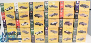 Atlas Classic Sport Cars 1:43 Scale various vehicles to include Daimler, Lotus 7, Simca 8, Austin
