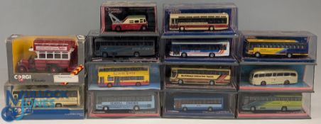 Corgi Collection of original Omnibus 1:76 Scale Buses and Coaches, all made by Corgi in original