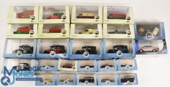 Oxford Diecast To include Railway Scale 1:76 (10), Trucks and Lorries, Cars 1:43 (15) - all boxed (