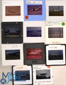 Vintage Aviation Slide Collection, Jets light aircraft covered a good selection of assorted slides,