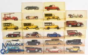 Solido Vintage Model Cars to consist of various models all housed in plastic display cases (22) (