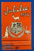 Scarce 1964 Boland v Wales Rugby Programme: Contained within the attractive and informative SARB