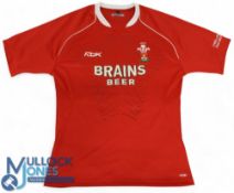 Jonathan Thomas, Cap no.1013, Scarlet no.6 Wales Rugby Jersey: Unnamed but cap and player