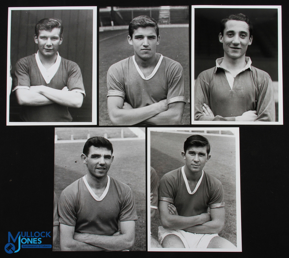 Selection of Manchester Utd player b&w photos by Colour Sport featuring youth team players Jimmy