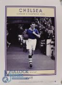 Roy Bentley Chelsea FC Personally Signed Limited Edition Print (4/500) 45 x 34cm with COA