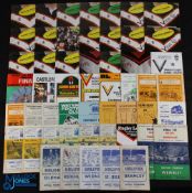 1985-2022 R League Cup Final Programmes (30): The large glossy issues from 1985-94 inc, 1996-2001