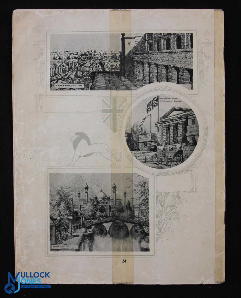 1924 England v Scotland Football Programme: 12th April missing front cover Sellotape to spine with - Image 2 of 2