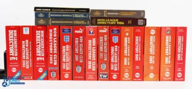 1981-2011 Non- League Club Directory, a collection of 19 volumes - not complete