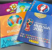 Panini Football Albums (empty) to include 2012 Poland-Ukraine, 2014 Brazil, 2016 UEFA Euro France,