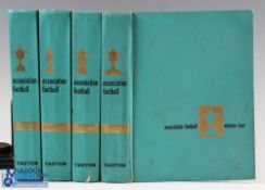 Claxton's Association Football Volumes, all 4 books 1961 reprints (4)