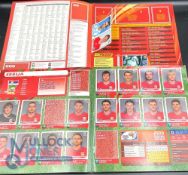 Panini Football Albums (empty) 2010 South Africa World Cup together with another example missing 141