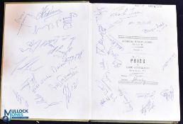 1963 Rugby League Football Book No. 2 Multi-signed: H/b book by Bev Risman with noted signatures