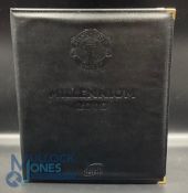 2000 Futera Platinum Millennium Cards - Manchester Utd Player Edition No 372 with Alex Ferguson Gold