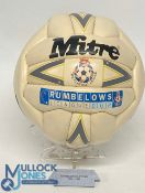 Replica Football Rumbelows Cup Final 1991-1992 Complete with stand and named plaque