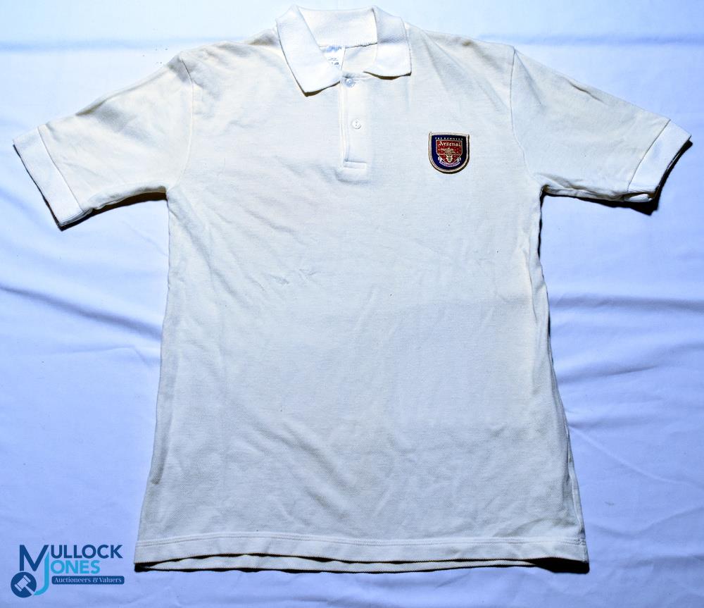 1980s Arsenal FC cotton shirt. Size on label 13-14