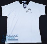 Fulham FC home football shirt by Toffs, Wembley 1975, Size XL, white with tags