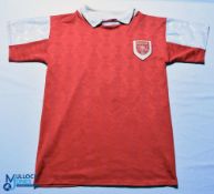 1980s Arsenal FC home football shirt #5 Elliot size 34/36, short sleeves. Marks