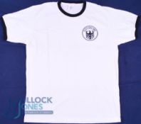 Germany FC T-Shirt by Fruit of the Loom, Size L, White (G)